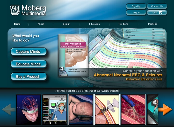 Moberg Multimedia screenshot